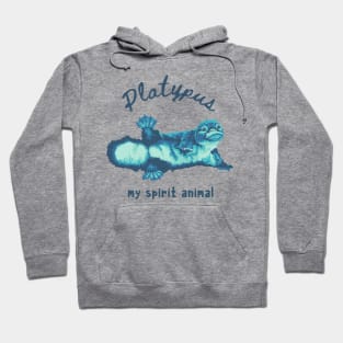 Pretty Platypus Portrait Hoodie